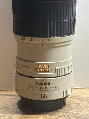 CANON zoom lens EF 70-200mm+extender 1.4 280278