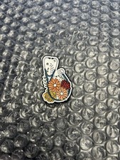 Floral Stethoscope Enamel Pin Medical Themed Lapel Pin Gifts For Nurses Health
