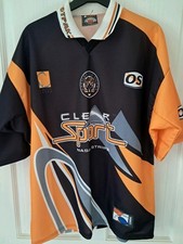 Castleford Tigers Rugby Shirt Jersey 1998 XL Adults  Olympic Sportswear New