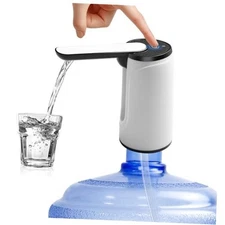 Water Bottle Pump 5 Gallon USB Charging Automatic Drinking Style 1- Foldable
