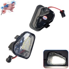 2pc Car Led Side Mirror Puddle Lights For Vw Scirocco 2009-2017 Oe 3c8945291