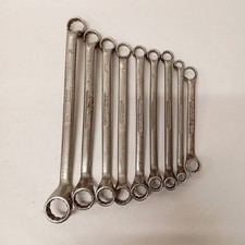 9x GEDORE Ring Spanners Various Sizes