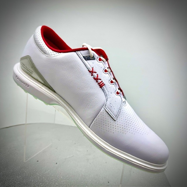 NEW Nike Air Jordan ADG 5 Golf Shoes FQ7874-101 Size 11 White Red Nike Air Jordan ADG 5 Golf Shoes Men main image 3