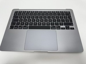 Apple MacBook Air 13" A2179 EMC 3302 Handauflage Tastatur Trackpad Grau UK Komplett