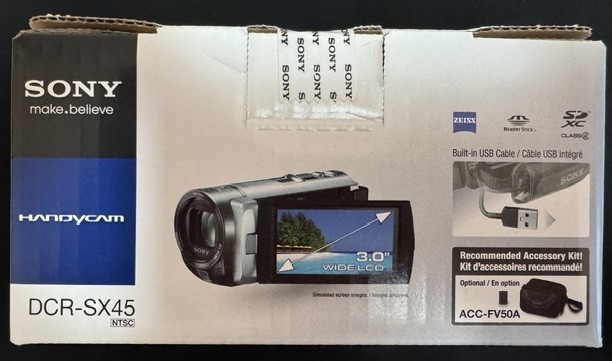 SONY α550 激安　特典 Sony DCR-SX45/L Camcorder - Blue for sale online | eBay