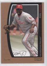 2009 Topps Unique Select 35/99 Ryan Howard #50 0a6