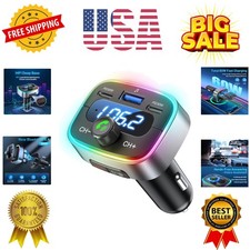 Bluetooth 5.4 Car Adapter 60W Charging USB Bluetooth Adapter for Car,Wireless...