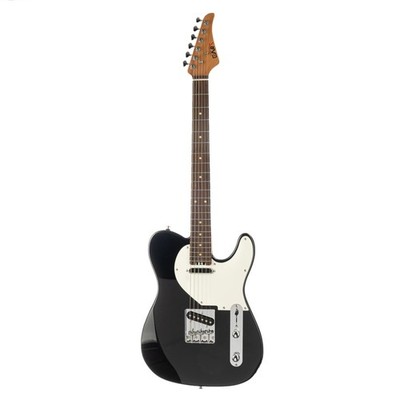 EART Solid Body Electric Guitar,NK-T Standard Body, Right Handed, black
