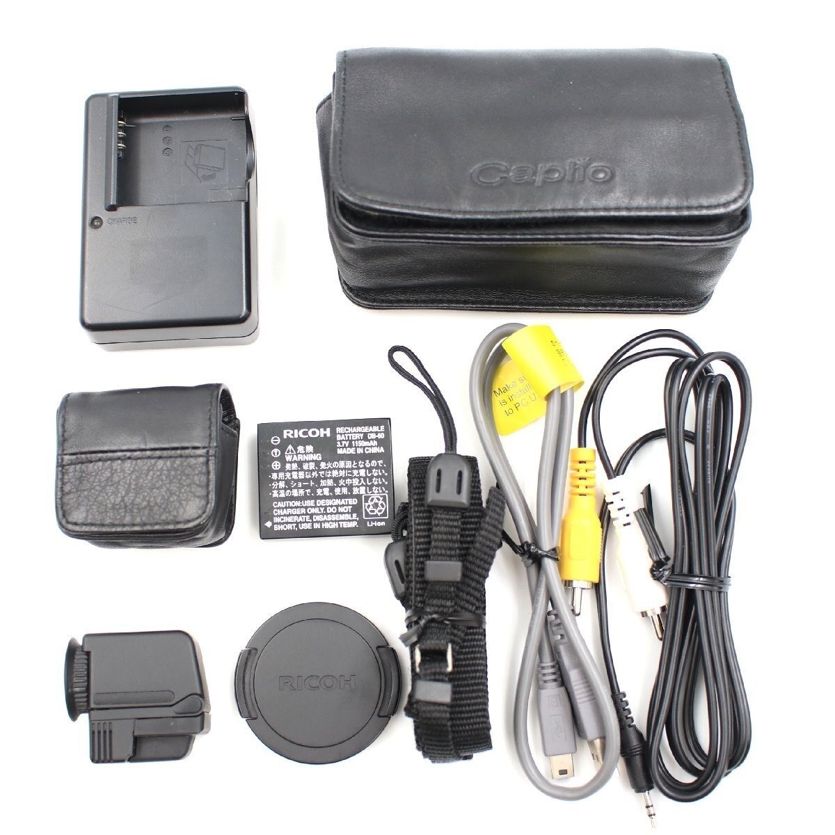 Ricoh Caplio GX100 Digital Compact Camera 10MP From Japan Tested