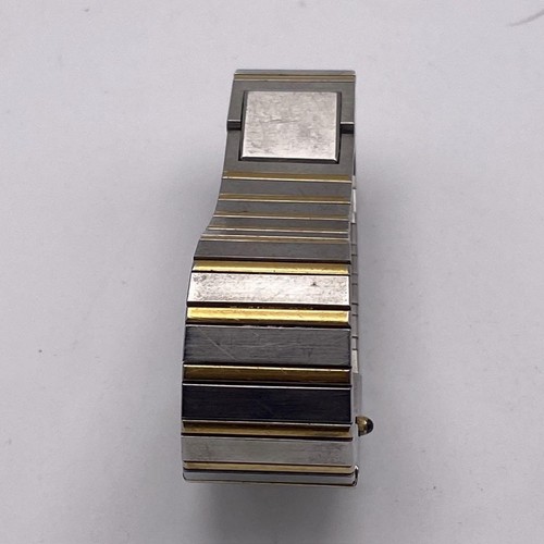 SEIKO CREDOR 8420-6400 Incisione Rettangolare 22KT SGP20 ST. Acciaio B12273 - Foto 6 di 8
