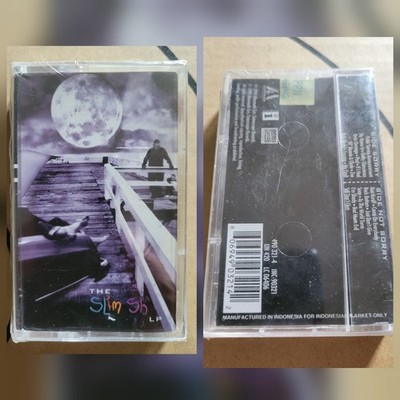 Sealed Eminem The Slim Shady LP Cassette. Indonesia 1st Press Edition.