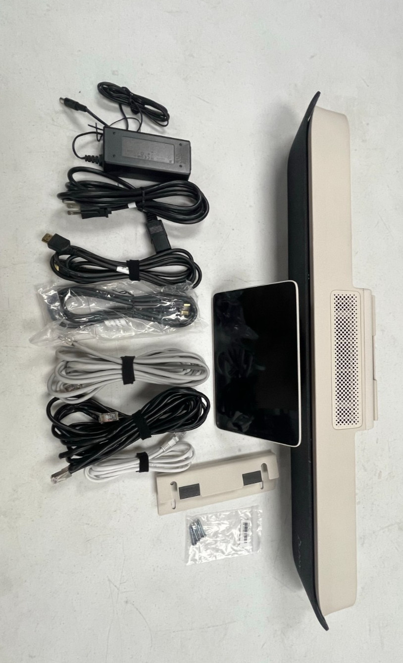 Poly Studio X50 Video Bar + TC8 Touch Controller Teams Zoom Certified Open Box