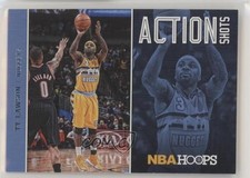 2013-14 NBA Hoops Action Shots Ty Lawson #5 7ka