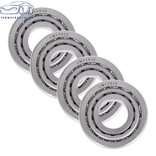 Front Wheel Hub Bearings 4 Pcs Fits For Club Car Precedent Golf Cart 2004&UP US - Picture 2 of 9