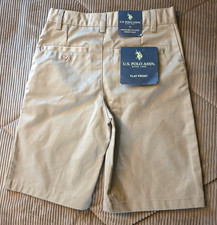 NWT Boys US Polo Association Elastic Waist Shorts Size 12