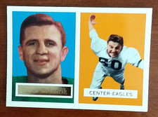 1957  TOPPS ARCHIVES GOLD  #49 CHUCK BEDNARIK  Philadelphia Eagles HOF