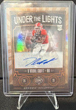 2020 Panini Legacy Under the Lights D'Andre Swift Autograph /35 Georgia Bulldogs