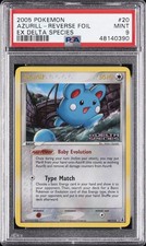 2005 POKEMON EX DELTA SPECIES #20 AZURILL-REVERSE FOIL PSA 9 on eBay