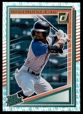 2025 Donruss Clearly Rated Prospects Foil Parallel Enrique Bradfield Jr. RC