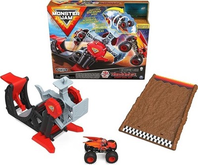 Monster Jam, Official Bakugan Dragonoid Stunt Dial Playset with Exclusive...