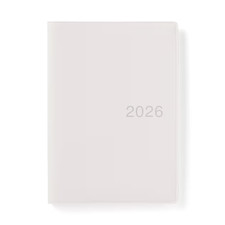 Muji Monthly/weekly Planner Starting December 2026 Size A6 White Color Japan