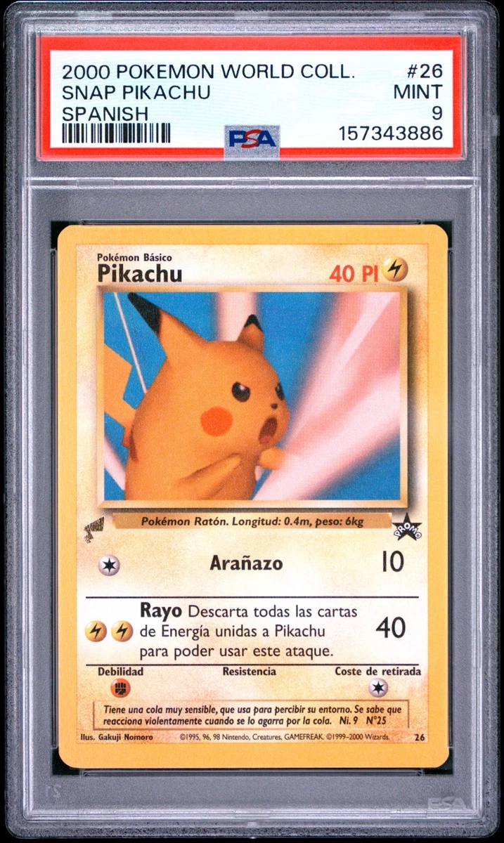 Pikachu Pokémon TCG Individual Collectible Card Game Cards in