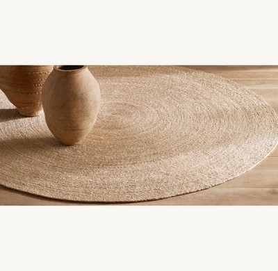 Handgewebt aus natürlicher Jute Veredelt mit gesäumten Kanten Handwerklich ge...
