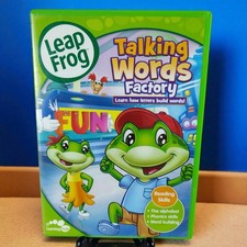 Leap Frog Talking Words Factory DVD Reading Skills Learning For Kids