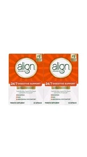 Lot of 2 * Align 24/7 Digestive Support Probiotic 2x42 Caps =84 Total- Exp 2028+