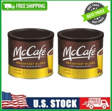 2 PACK McCafe Breakfast Blend, Light Roast, Ground Coffee, 30 oz 10.53 per pound