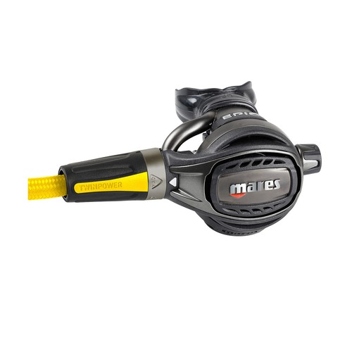 Octopus De Plongée Cressi Compact Pro, Deuxième étage, Jaune, Neuf, Made In Italy