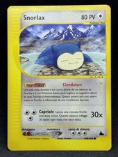 POKÉMON~SNORLAX~100/144~SKYRIDGE~ITA~NM- on eBay