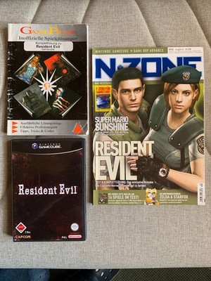Nintendo Gamecube Resident Evil Capcom N Zone Magazin Lösung Heft Buch