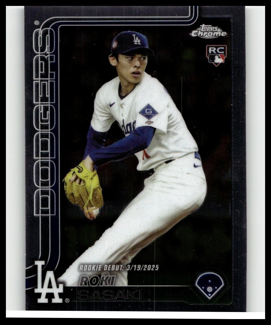 2025 Topps Chrome Update Roki Sasaki #USC73