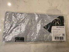 Cerchietto Kastle grigio caldo e nero unisex nuovo in borsa