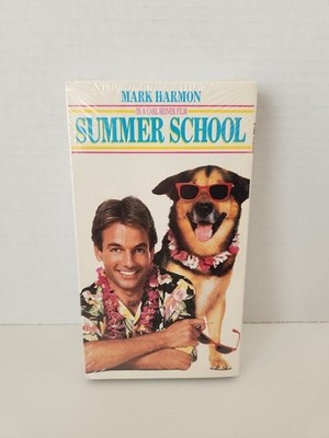 Summer School VHS Mark Harmon Comedy Carl Reiner Film 1987 FACTORY SEALED