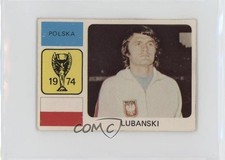1974 Monty Gum World Cup Stickers Wlodek Lubanski 0cp0
