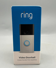 Ring Video Doorbell Gen 2 - Satin Nickel - Sealed