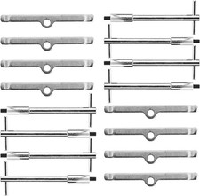 Chrome T-bar 4-14 Tall Valve Cover Bolts Hold Down Kit For Chevy Sbc 283-350
