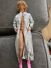 Vintage 1985 Dream Glow Ken Doll Mattel Silver Robe Pink Boots