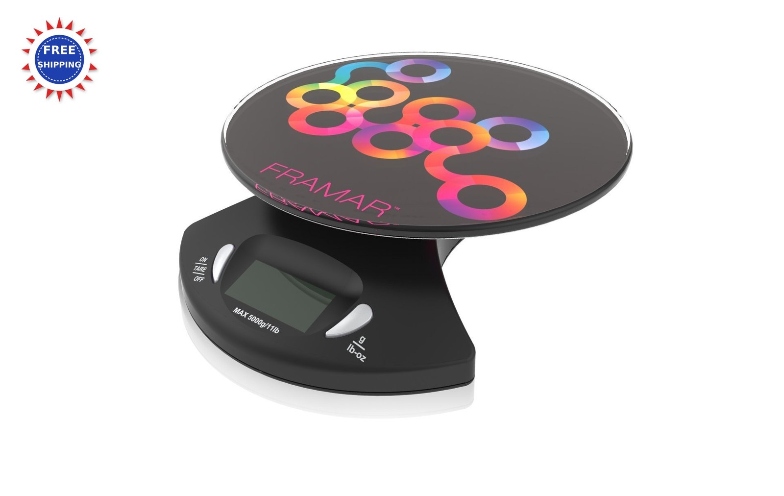 Scale Digital For Salon Kitchen Food Stylist Easy Clean Accu
