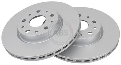 2x Bremsscheibe A.B.S. 17387 für LANCIA THESIS Turbo 841AXA1B03 841AXB1B00 841