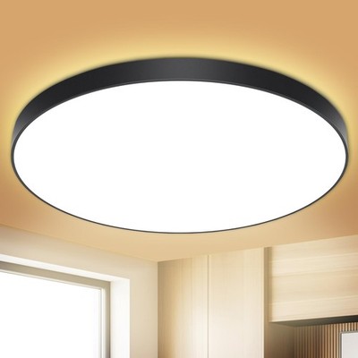 Deckenlampe LED Deckenleuchte Flach Lampe Decke Ø28cm 24W, 3000K, 2000LM, IP4...