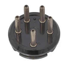 Amphenol 86-CP5 5 PIN Octal Tube Socket INCLUDES RETAINING RING