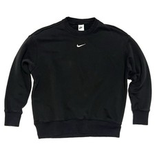 Nike Phoenix Fleece Oversized Crewneck Sweatshirt Women's Sz S DQ5733-010