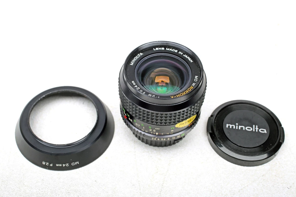 25+ Minolta f/2.8 Camera Lenses 24mm Focal for sale | Updated Oct 2026