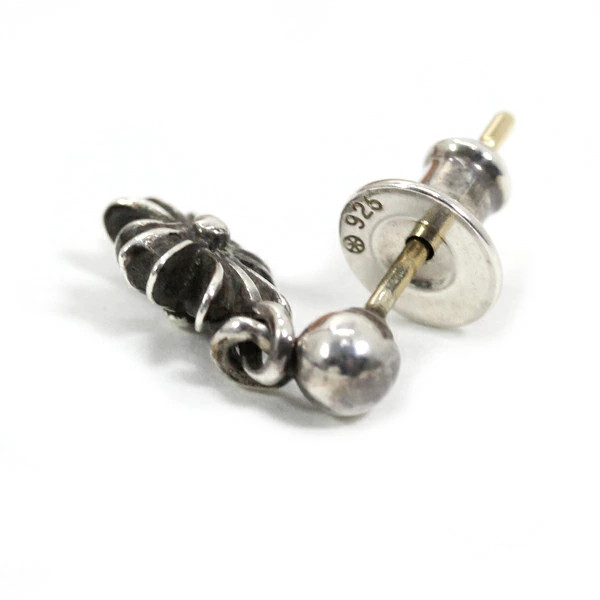 CHROME HEARTS  Earrings Tiny E CH Cross Earrings … - image 3