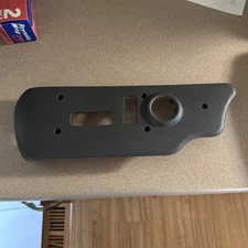 Genuine GM Very Dark Pewter Front Seat Adjuster Switch Bezel 88941680 left 