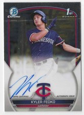 2023 BOWMAN CHROME KYLER FEDKO 1ST BOWMAN AUTO #CPA-KF