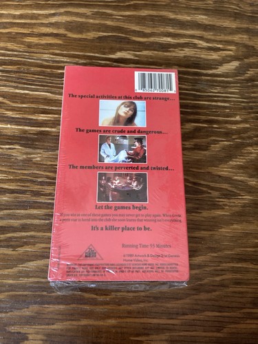 Death Wish Club VHS Horror Movie Rare John Carr Meredith Haze - Picture 2 of 6